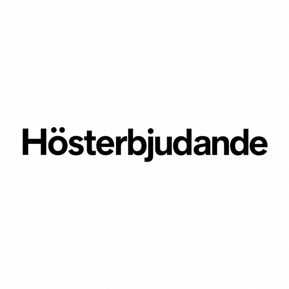 Hosterbjudande